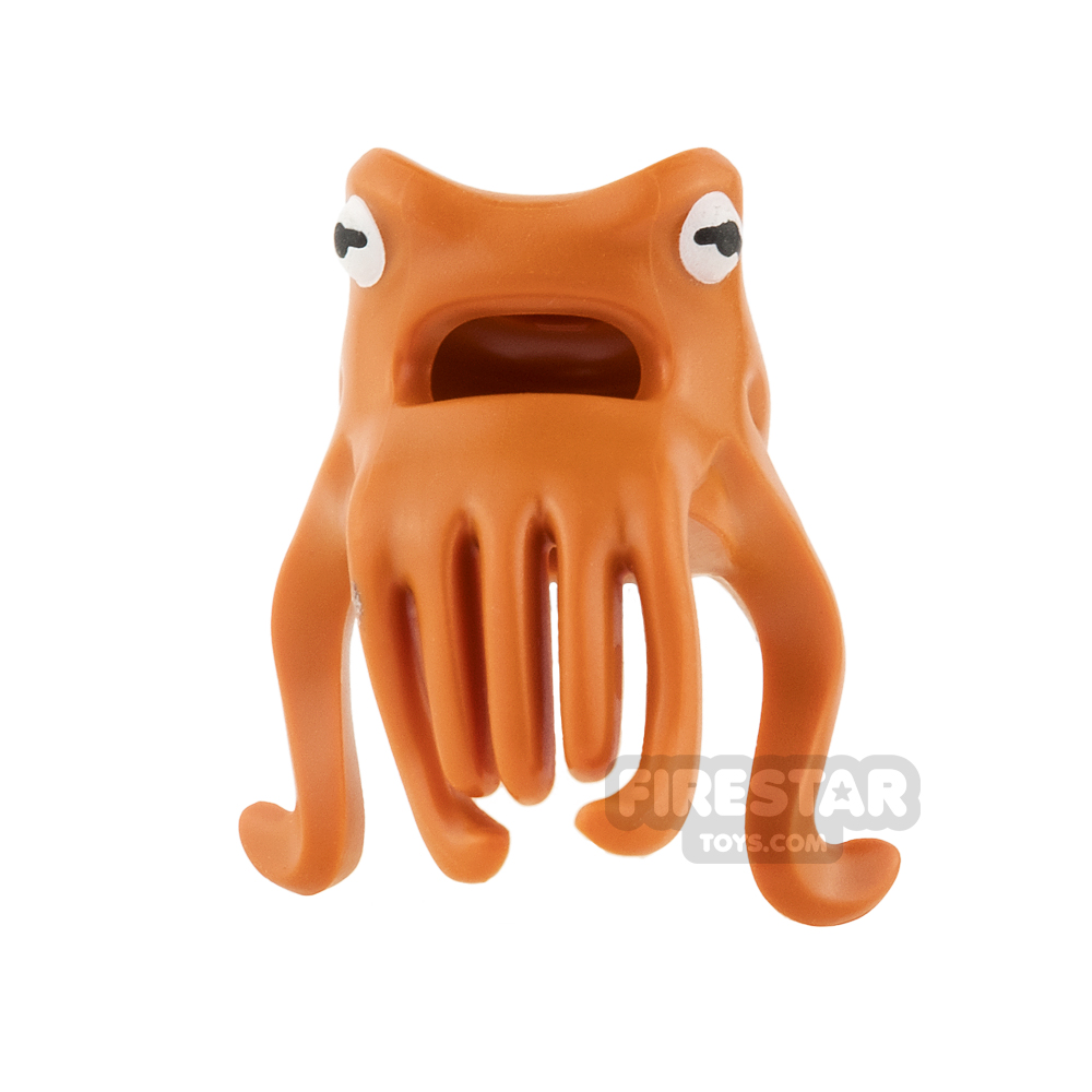 LEGO - Octopus Head Cover - Dark Orange