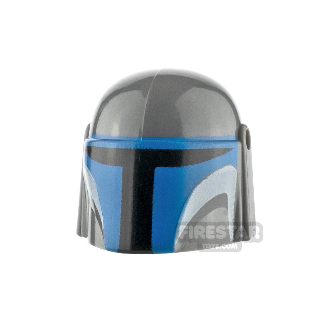 LEGO - Mandalorian Helmet DARK BLUEISH GRAY