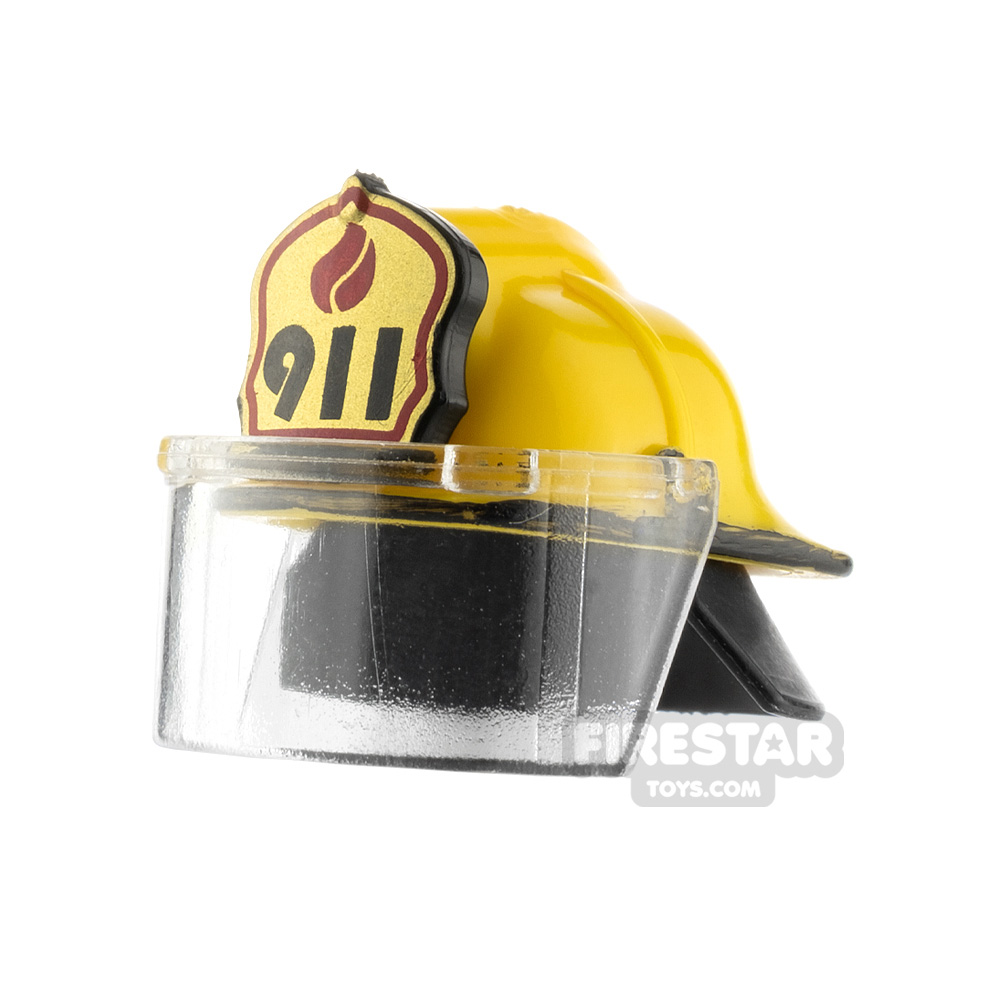SI-DAN TU65 Firefighter Helmet YELLOW