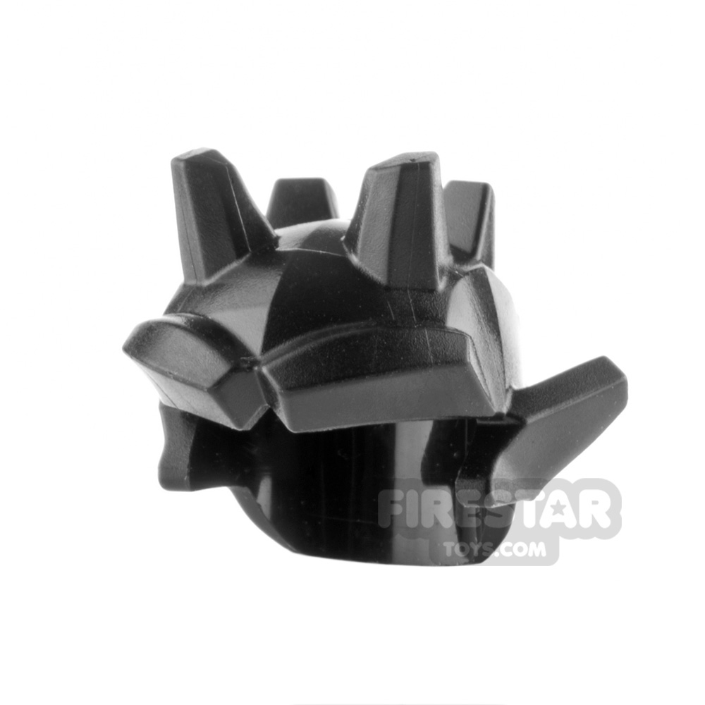 LEGO Helmet with Spikes and Ears BLACK