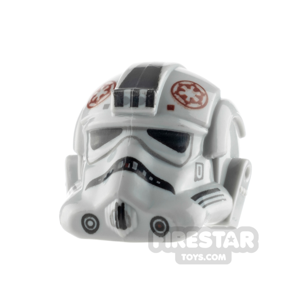 LEGO Stormtrooper Helmet AT-AT Driver LIGHT BLUEISH GRAY