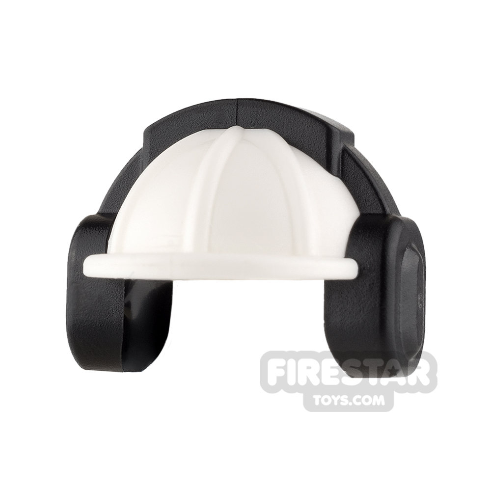 LEGO - Construction Hard Hat Helmet with Ear Defenders - White