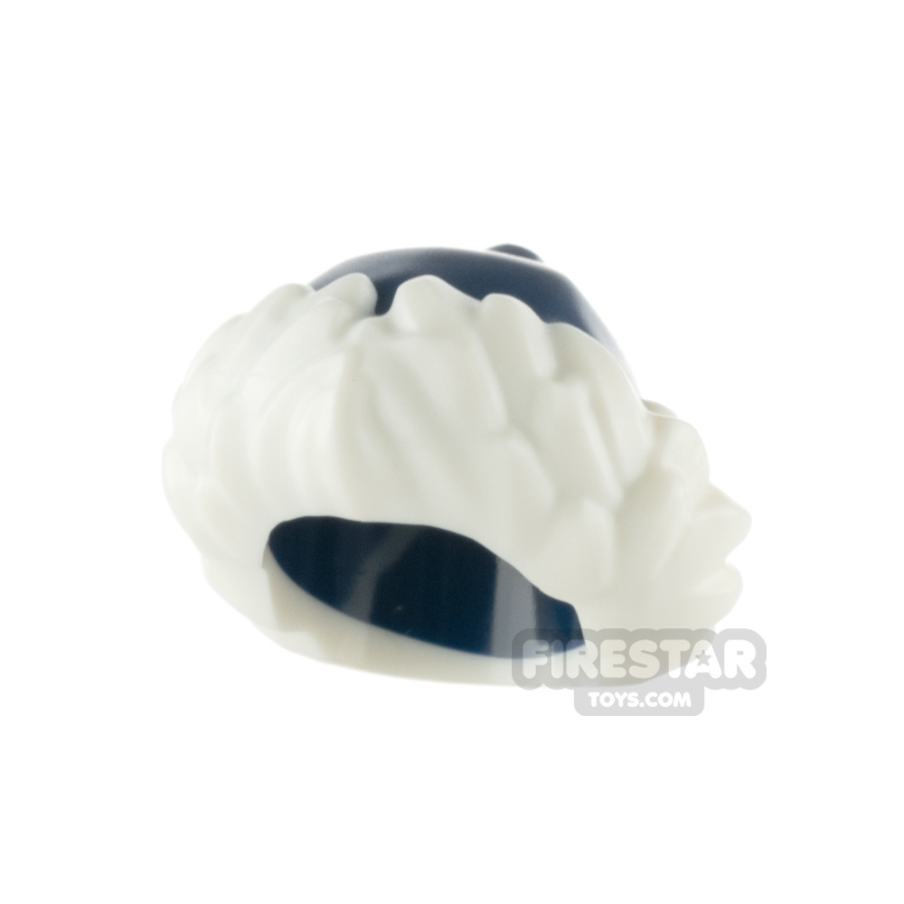 LEGO Minifigure Headgear Hat with White Fur Lining DARK BLUE