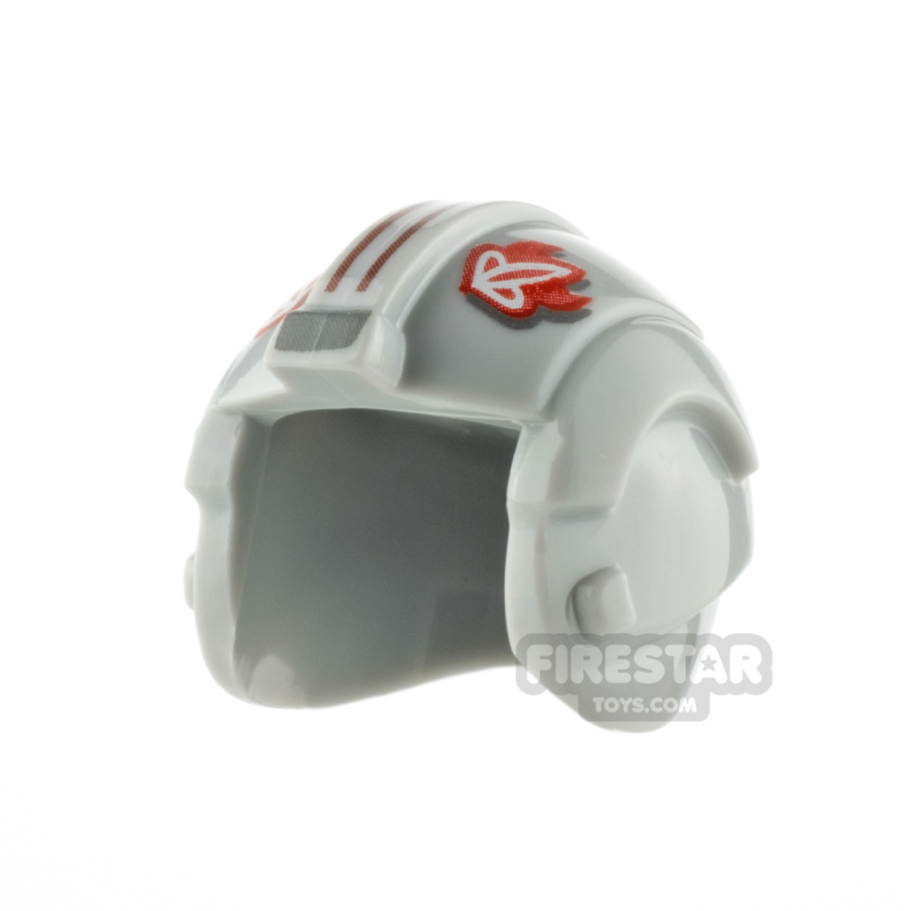 LEGO Rebel Pilot Helmet T-16 Skyhopper LIGHT BLUEISH GRAY