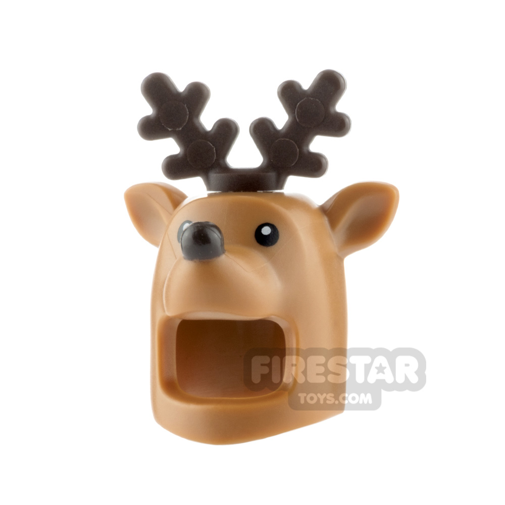 LEGO Reindeer Headcover MEDIUM DARK FLESH