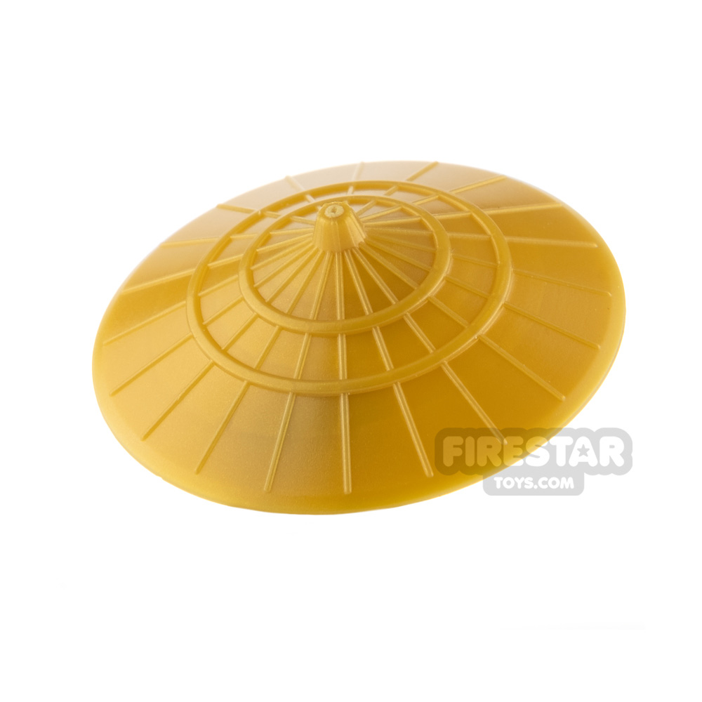 LEGO - Conical Hat - Pearl Gold