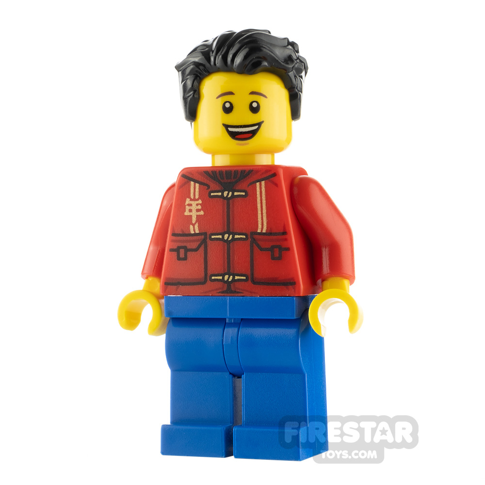 LEGO City Minifigure Father with Tang Jacket
