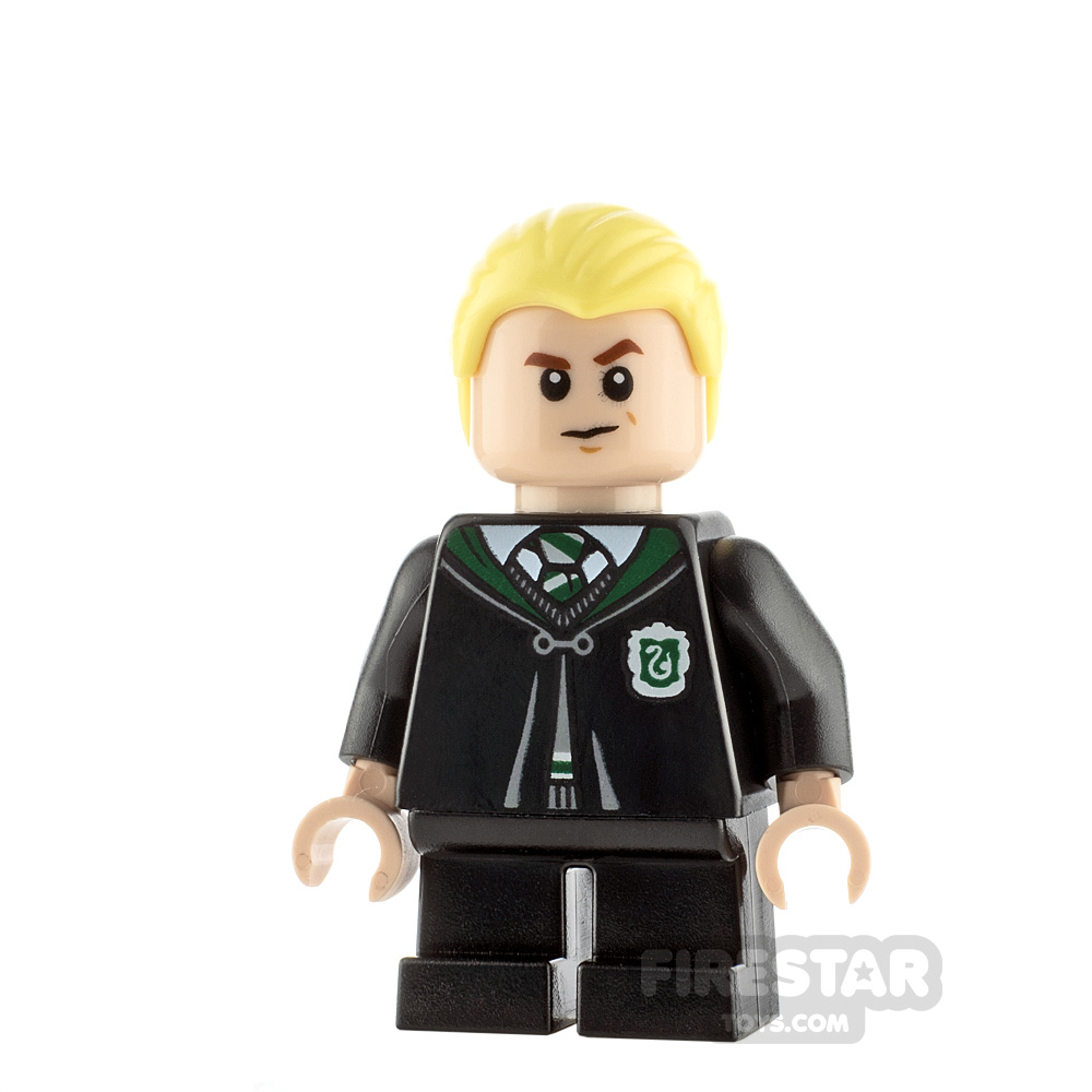 LEGO Harry Potter Minifigure Draco Malfoy Slytherin Robe