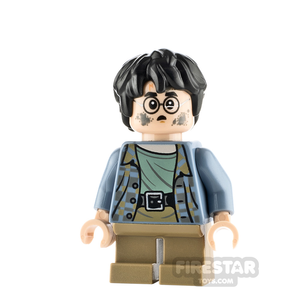 LEGO Harry Potter Minifigure Harry Potter Sand Blue Jacket 