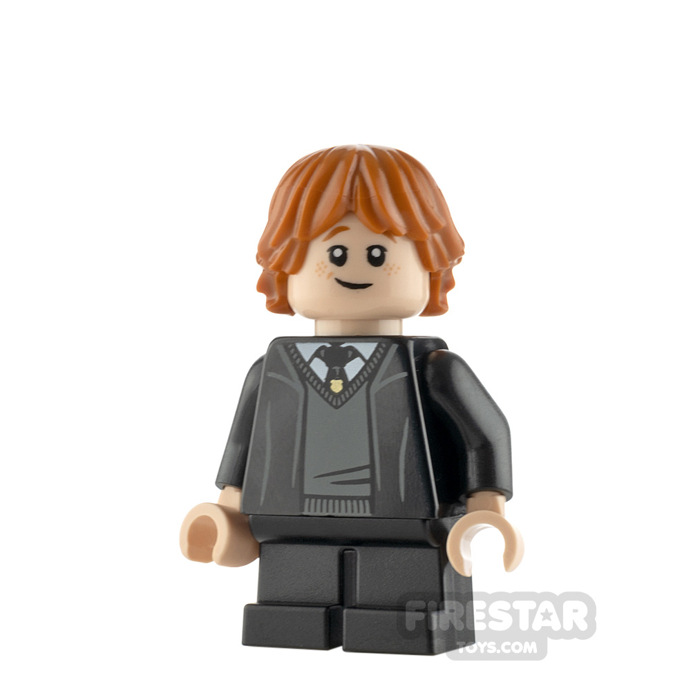 LEGO Harry Potter Minifigure Ron Weasley Hogwarts Robe 