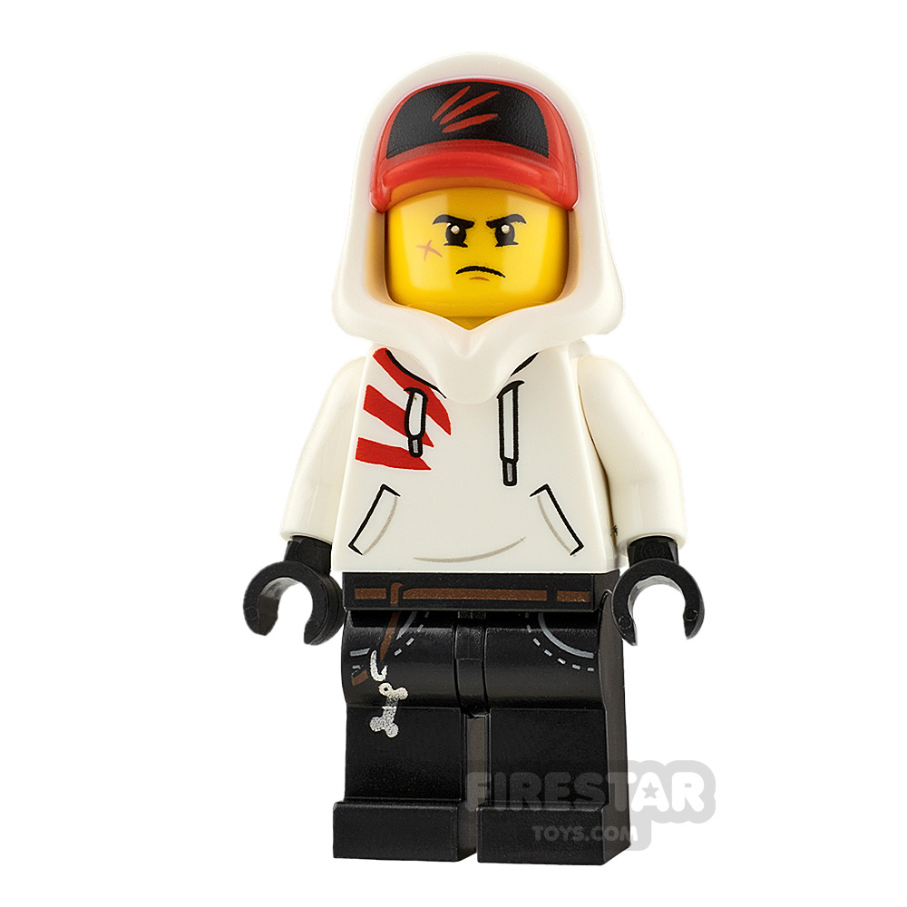 LEGO Hidden Side Minifigure Jack Davids Smile and Angry 