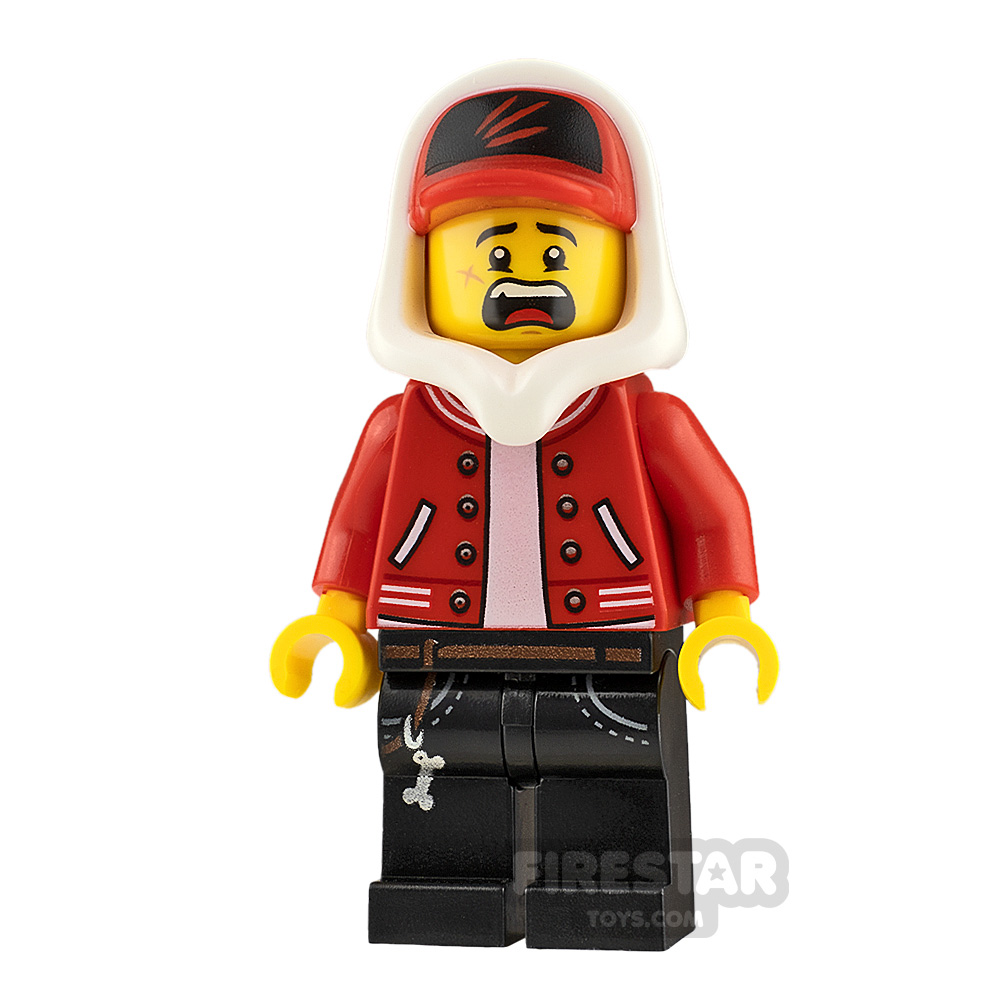 LEGO Hidden Side Minifigure Jack Davids Smile and Scared