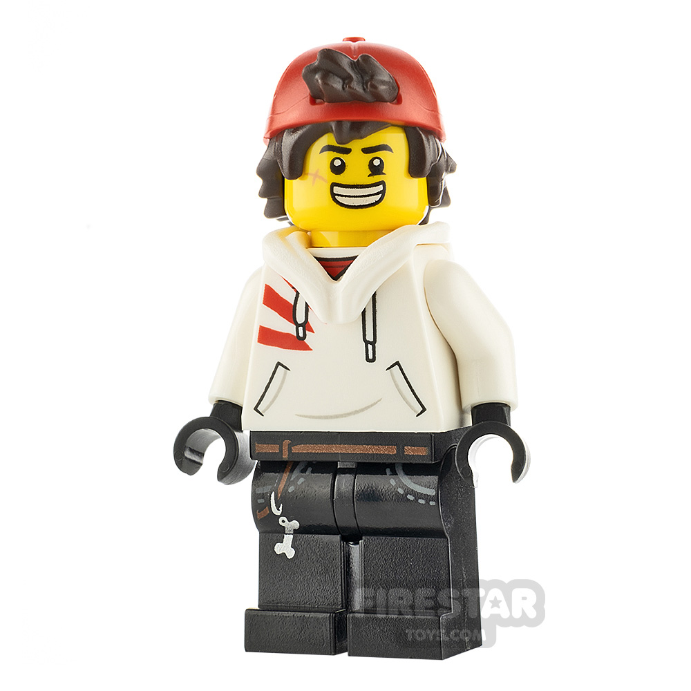 LEGO Hidden Side Minifigure Jack Davids Backwards Cap and Hood