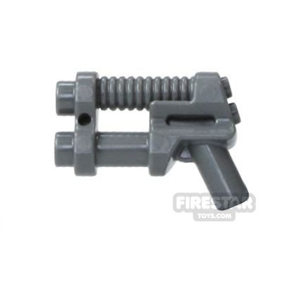 LEGO Gun Two Barrel Pistol DARK BLUEISH GRAY