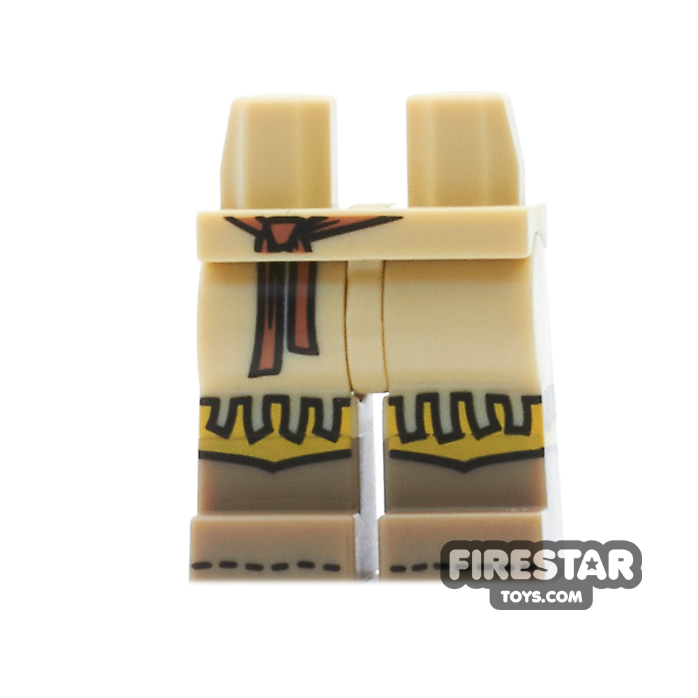 LEGO Mini Figure Legs - Tribal Woman TAN