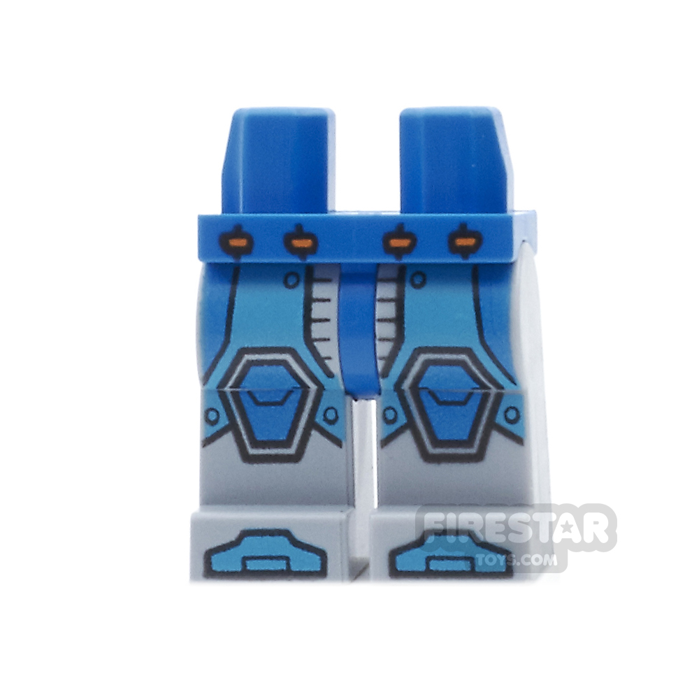 LEGO Mini Figure Legs - Space Armour BLUE