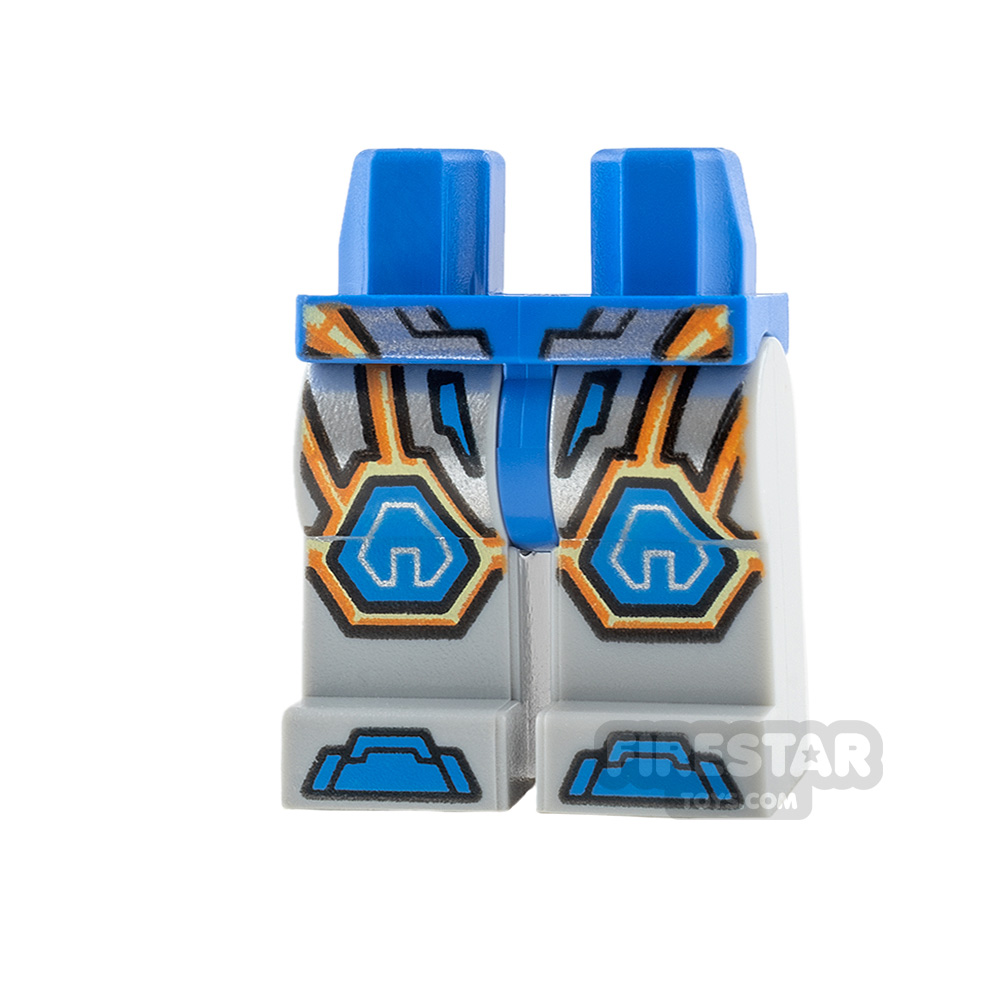 LEGO Minifigure Legs Blue Armour 