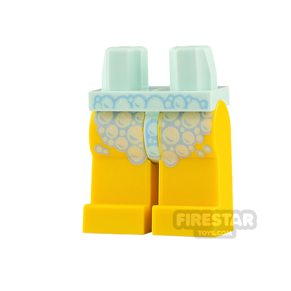 LEGO Minifigure Legs Bubbles YELLOW