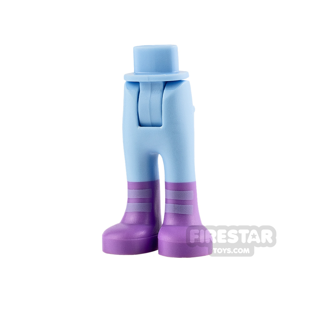 LEGO Friends Minifigure Legs Medium Lavender Boots