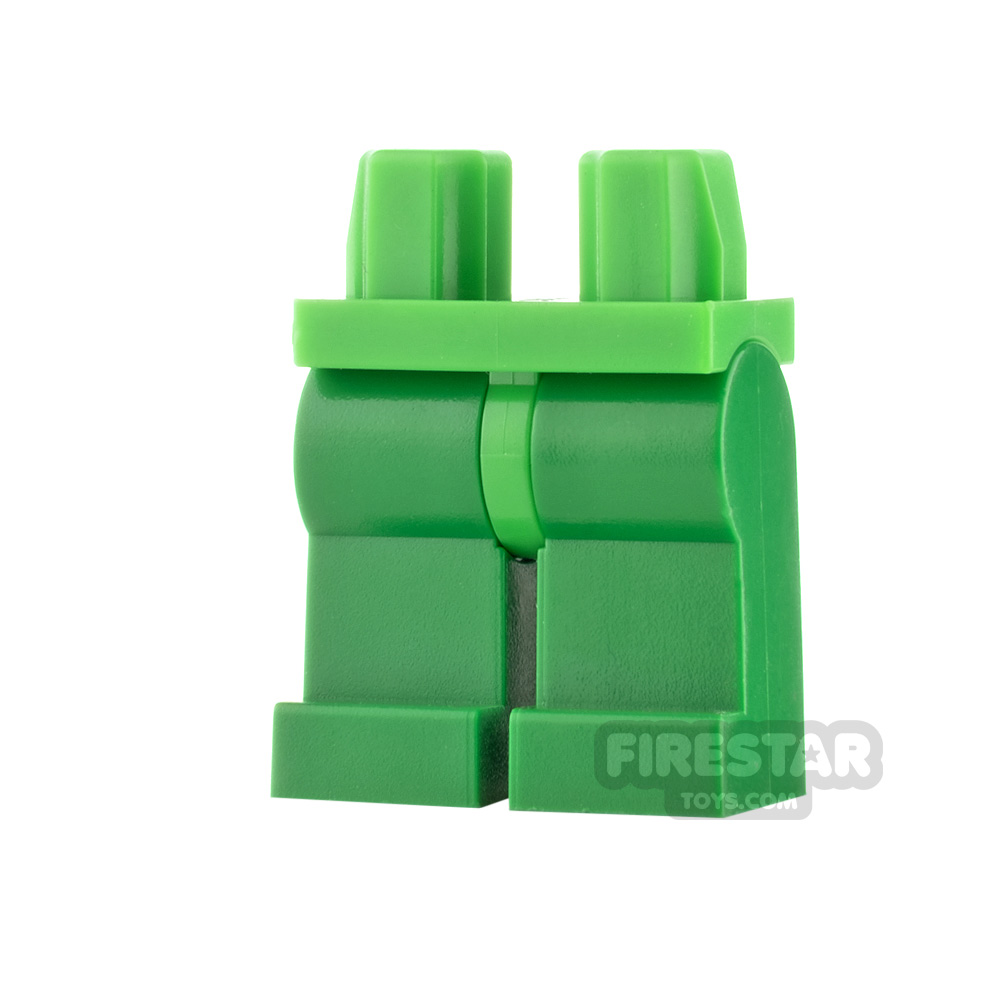 LEGO Minifigure Legs - Hips BRIGHT GREEN - Legs GREEN