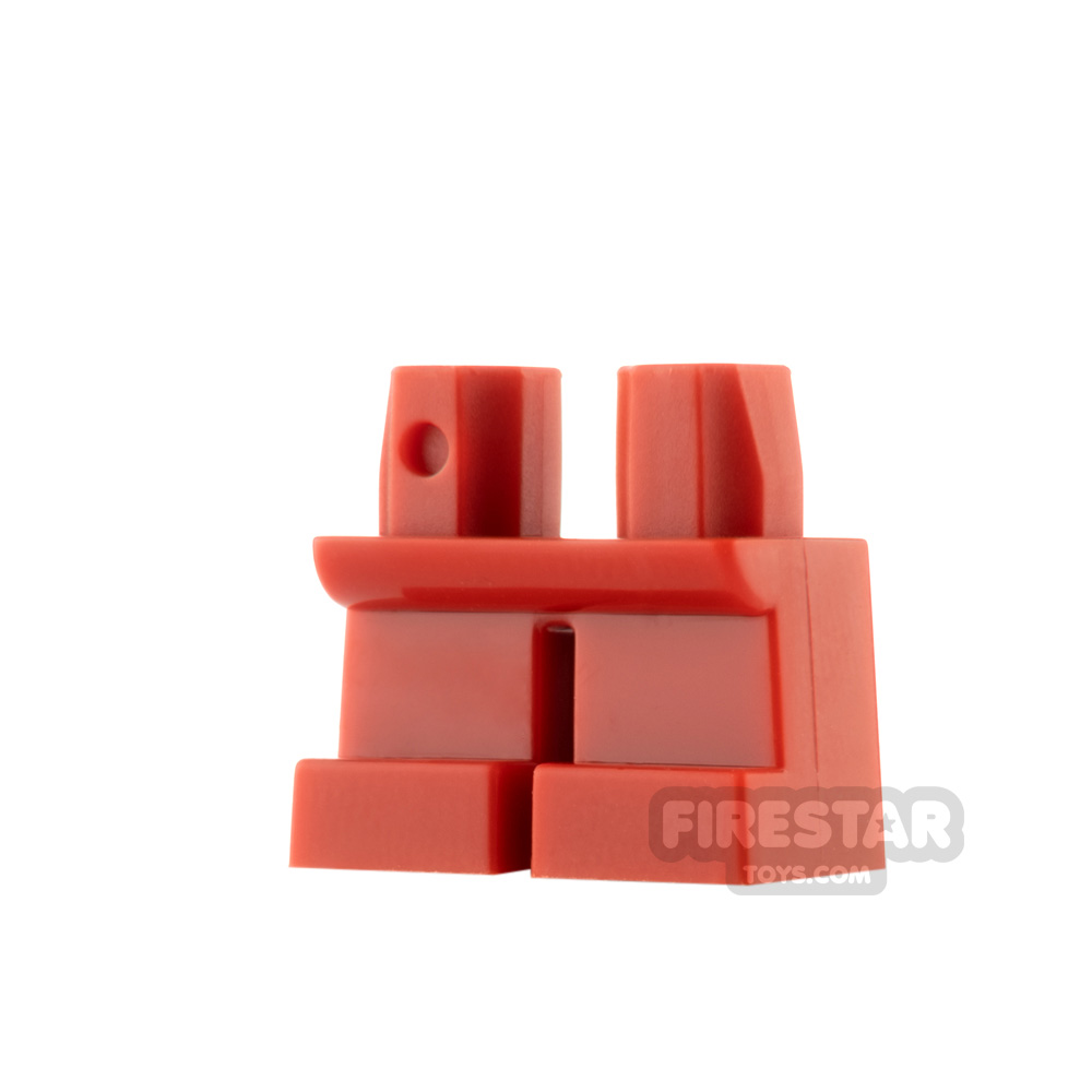LEGO Minifigure Legs - Short - Monochrome RED