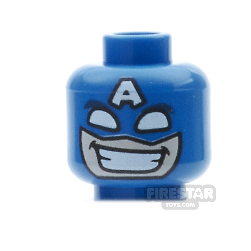 LEGO Mini Figure Heads - Captain America