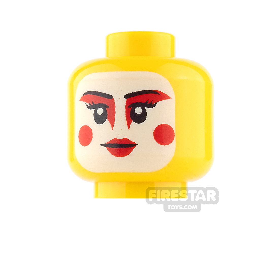 LEGO Mini Figure Heads - Princess Harumi - Face Paint