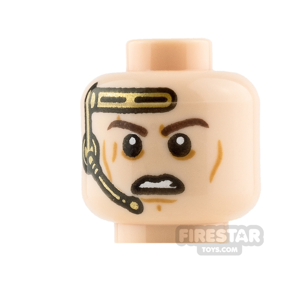 LEGO Minifigure Heads Gold Headset
