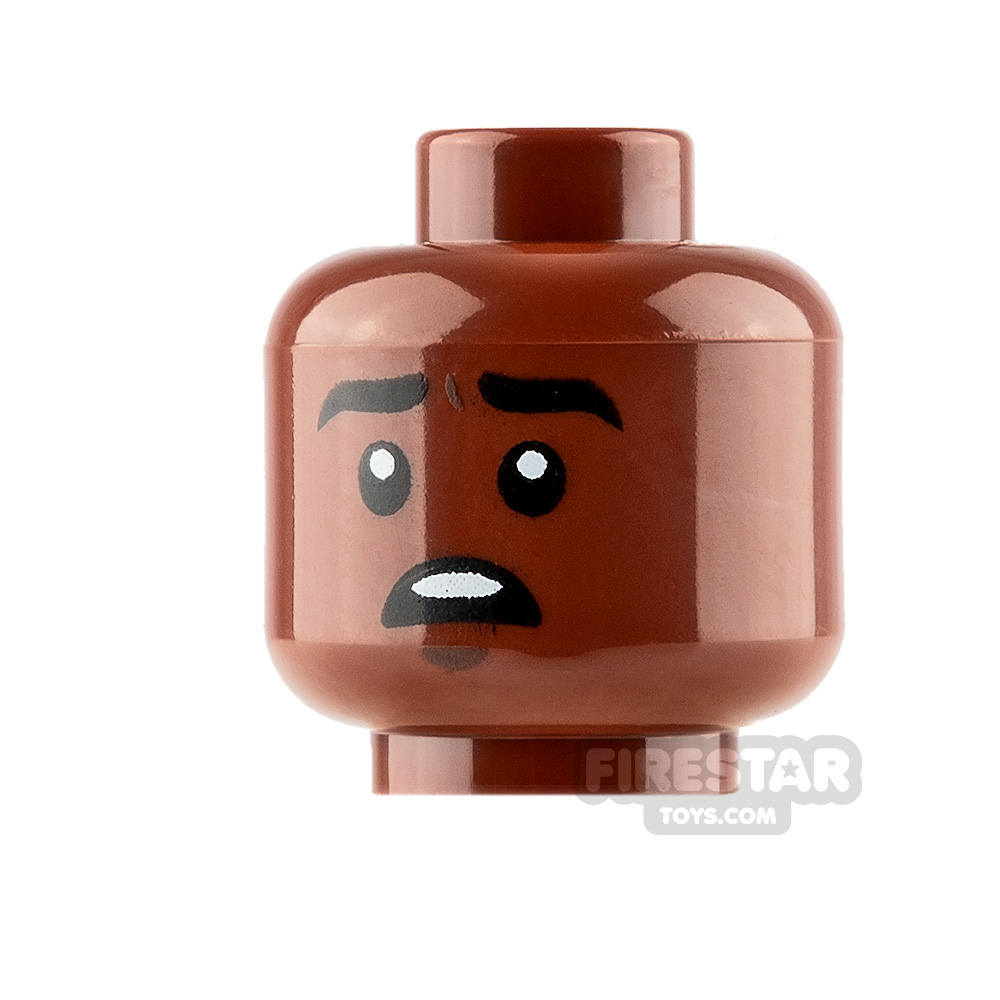 LEGO Minifigure Heads Open Mouth Surprised 