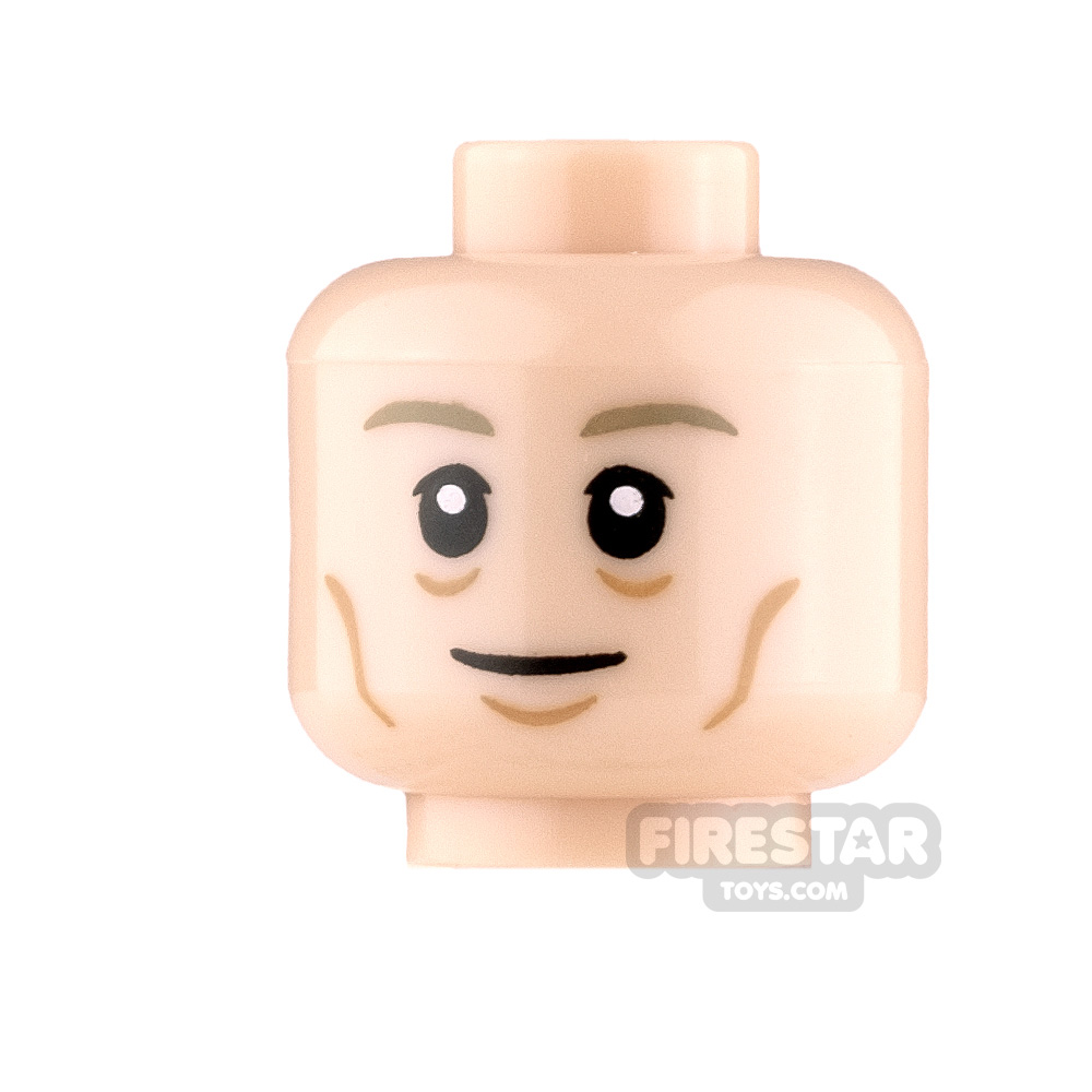 LEGO Mini Figure Heads Open Smile