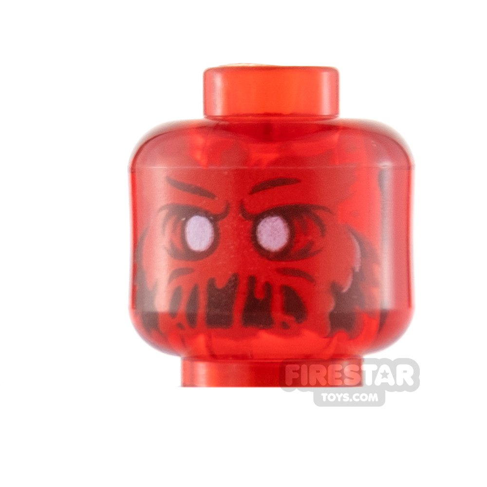LEGO Minifigure Heads Slimed Mouth Ghost
