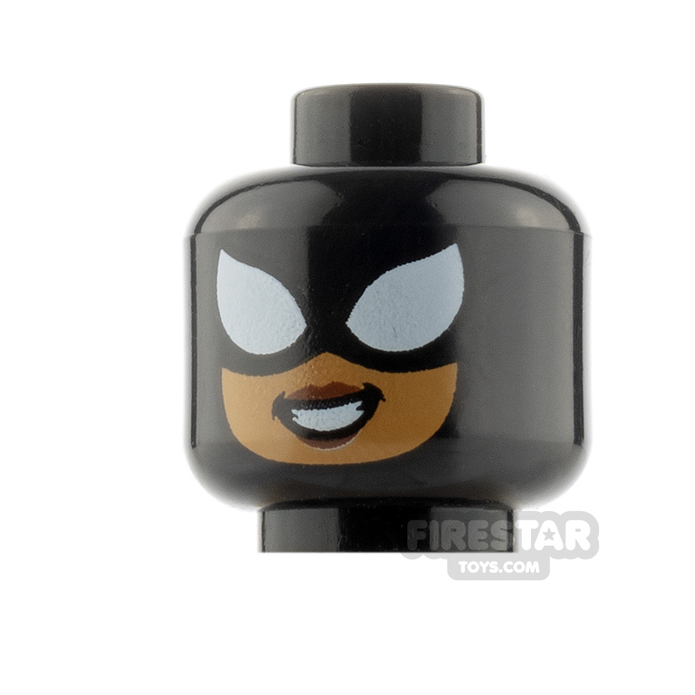 LEGO Minifigure Heads Spider-Girl BLACK