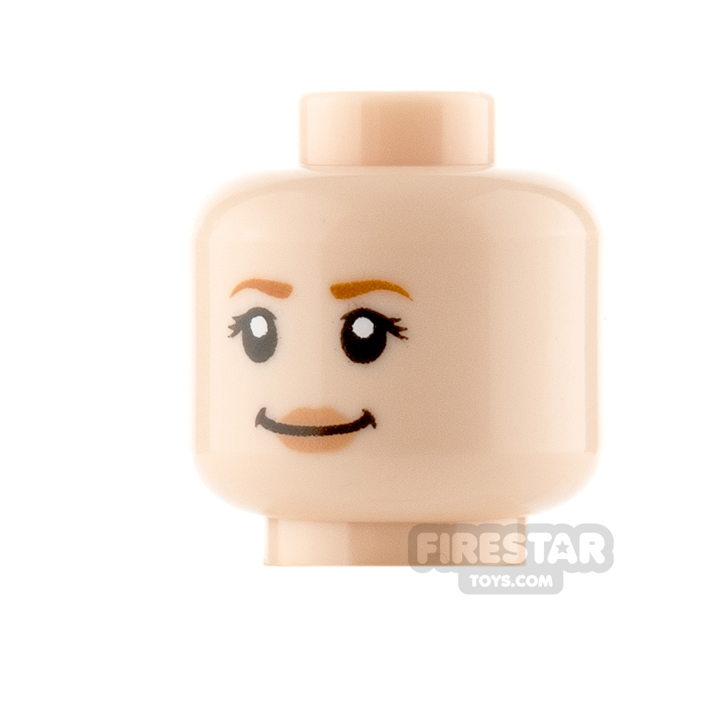 LEGO Minifigure Heads Smile and Grin LIGHT FLESH
