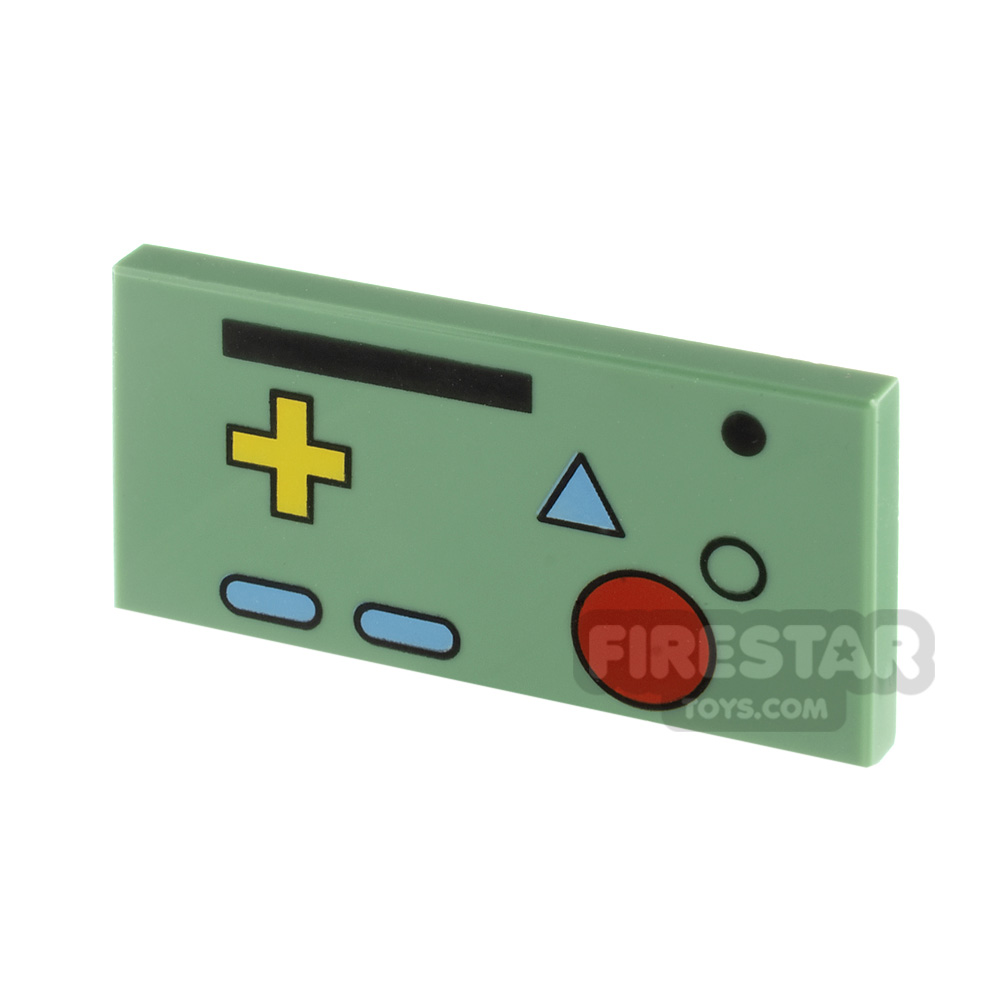 Printed Tile 2x4 Video Game Controller