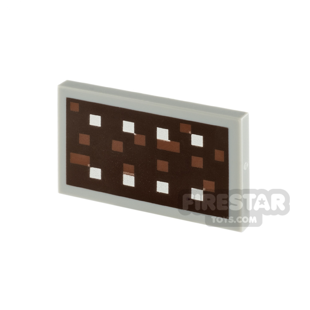Printed Tile 2x3 Minecraft Shield