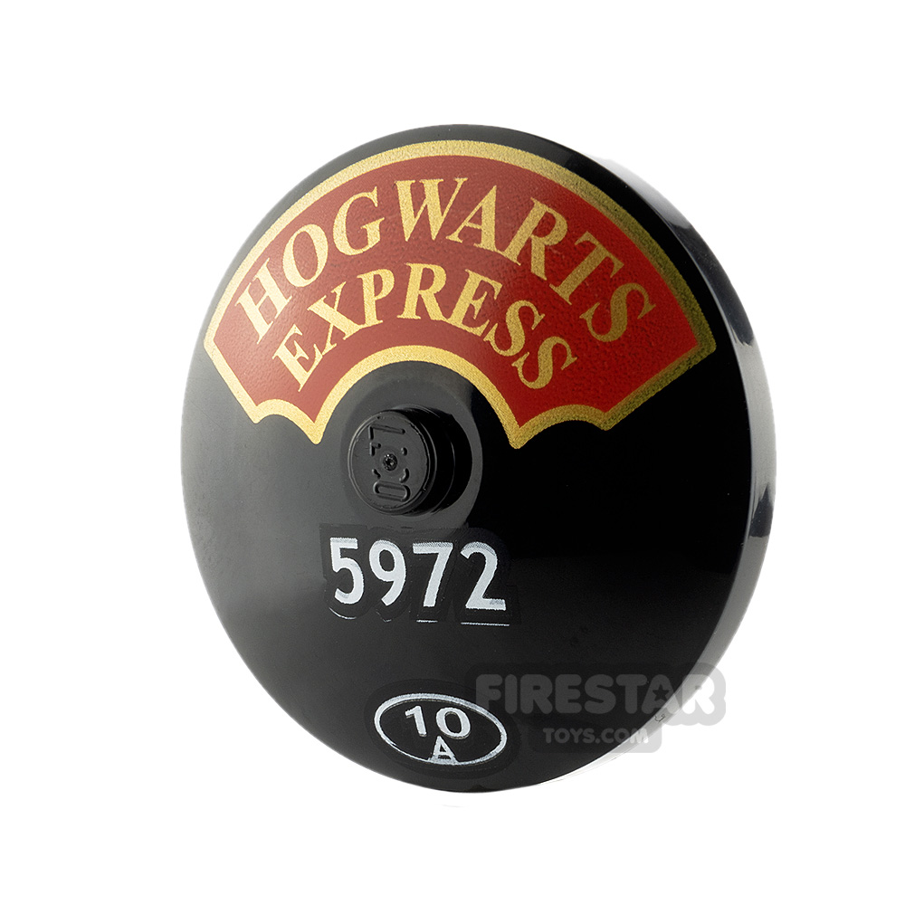 Printed Dish Harry Potter Hogwarts Express BLACK