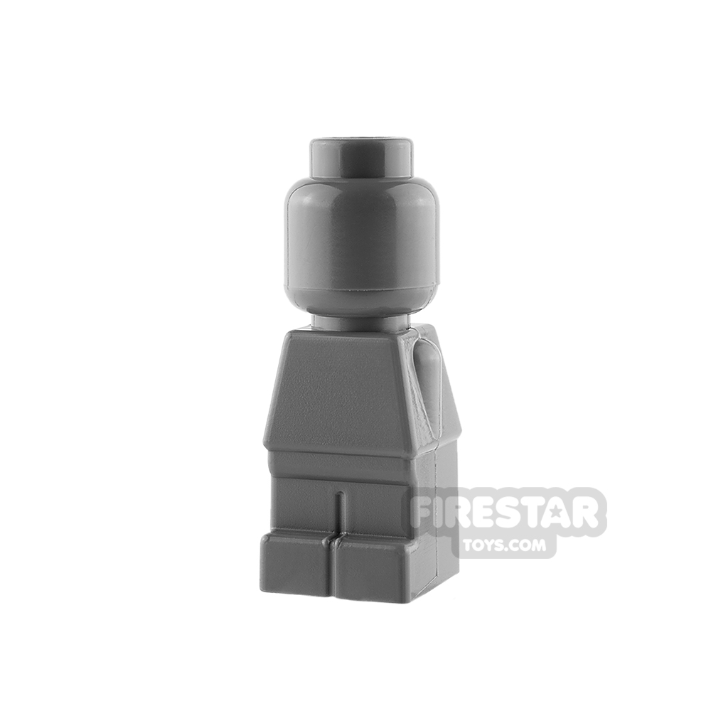 LEGO Games Microfig - Plain - Dark Blueish Gray DARK BLUEISH GRAY