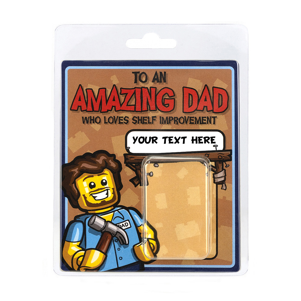 Personalised Minifigure Packaging Fathers Day