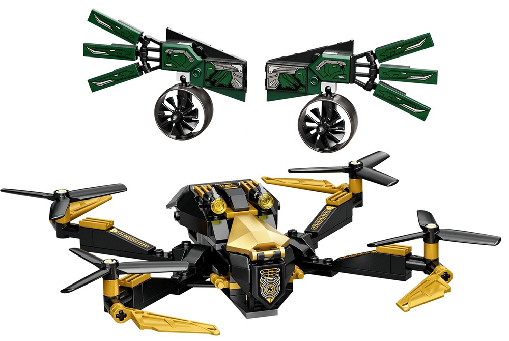 Custom Mini Set Superheroes Spider-Mans Drone Duel 