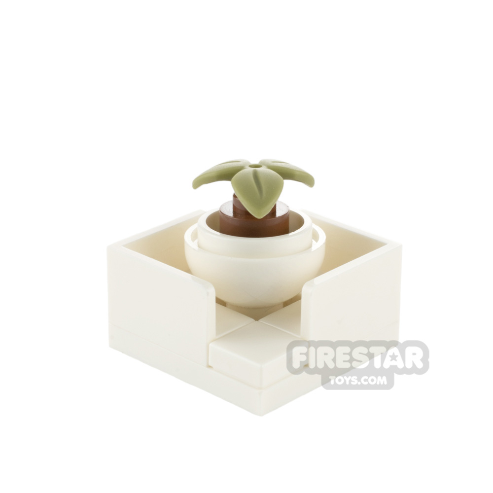 Custom Mini Set 3x3 Tiled Patio with Plant Design 4 