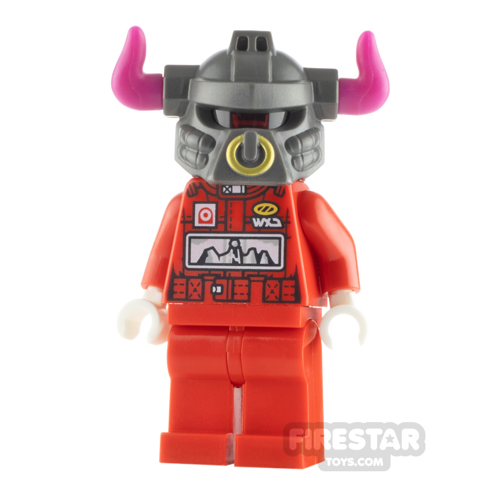 LEGO Monkie Kid Minifigure Bull Clone Bob Racing Suit 
