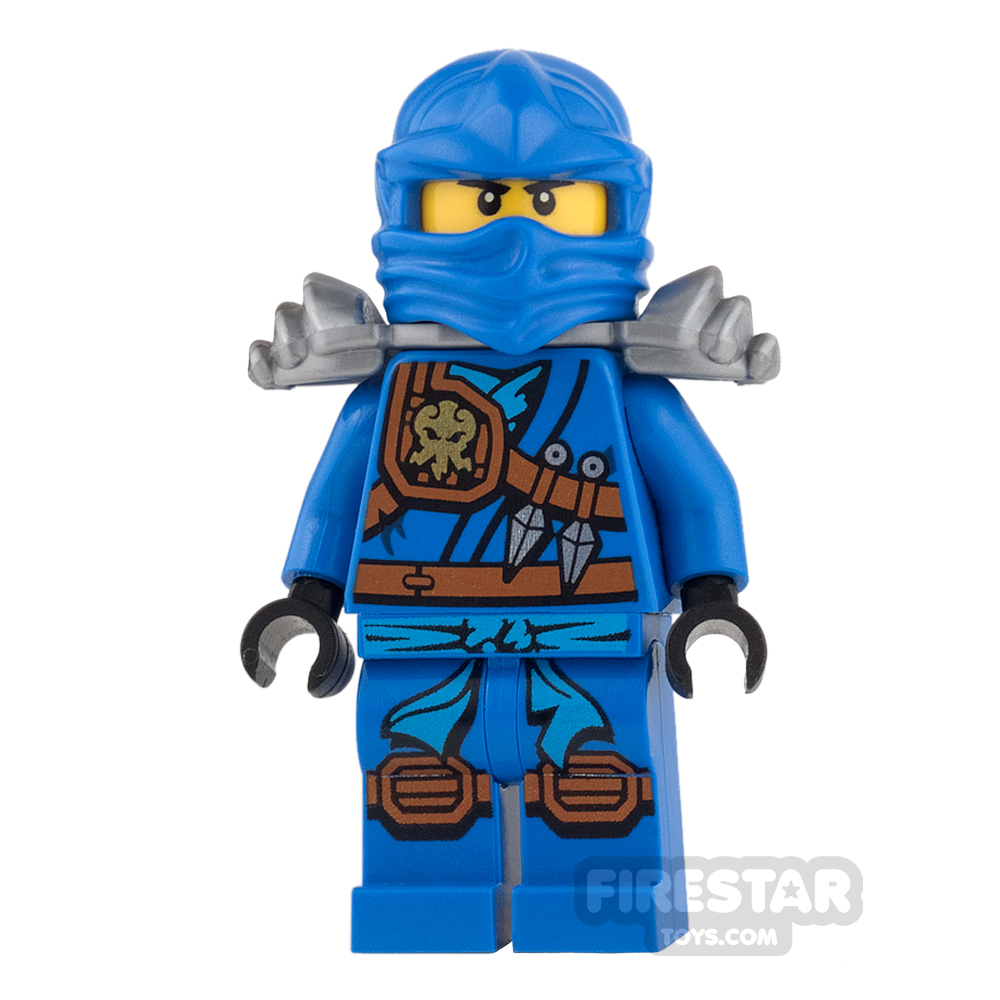 LEGO Ninjago Mini Figure - Jay - Knee Pads and Armour