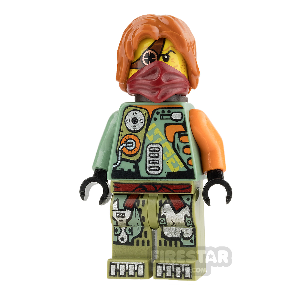 LEGO Ninjago Mini Figure - Ronin - Hair and Scabbard 