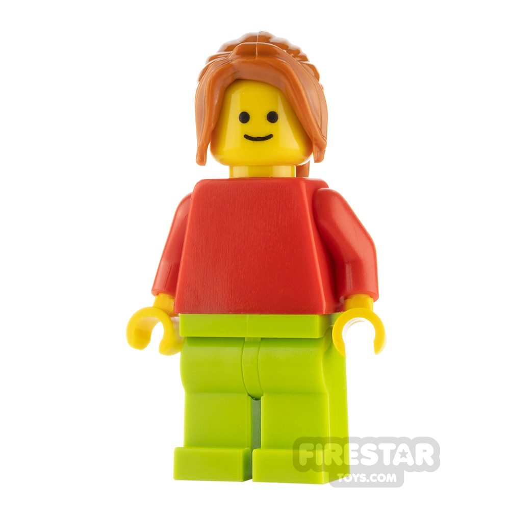 LEGO City Minfigure Woman with Red Top