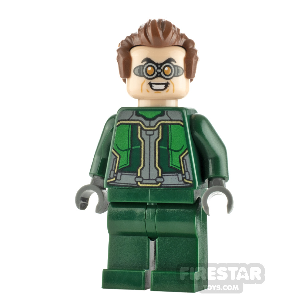 LEGO Super Heroes Minifigure Dr. Octopus Dark Green Suit 