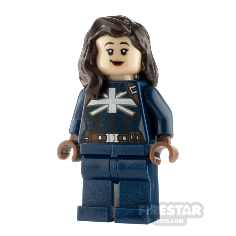 LEGO Super Heroes Minifigure Captain Carter Stealth Suit 