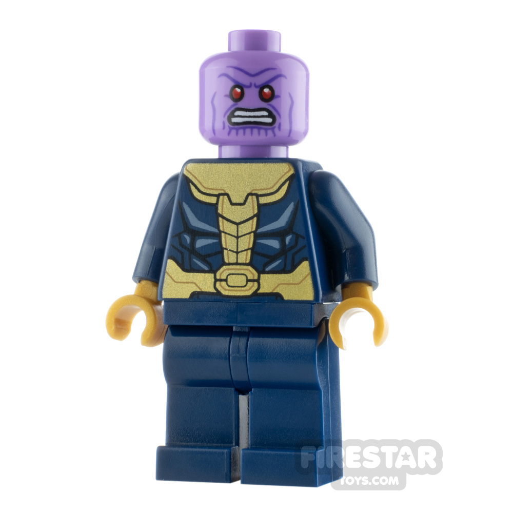 LEGO Super Heroes Minifigure Thanos No Helmet 