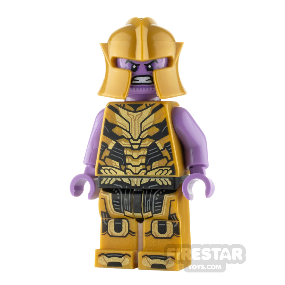 LEGO Super Heroes Minifigure Thanos Gold Armour 