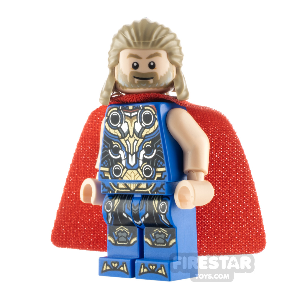 LEGO Super Heroes Minifigure Thor Blue Suit 