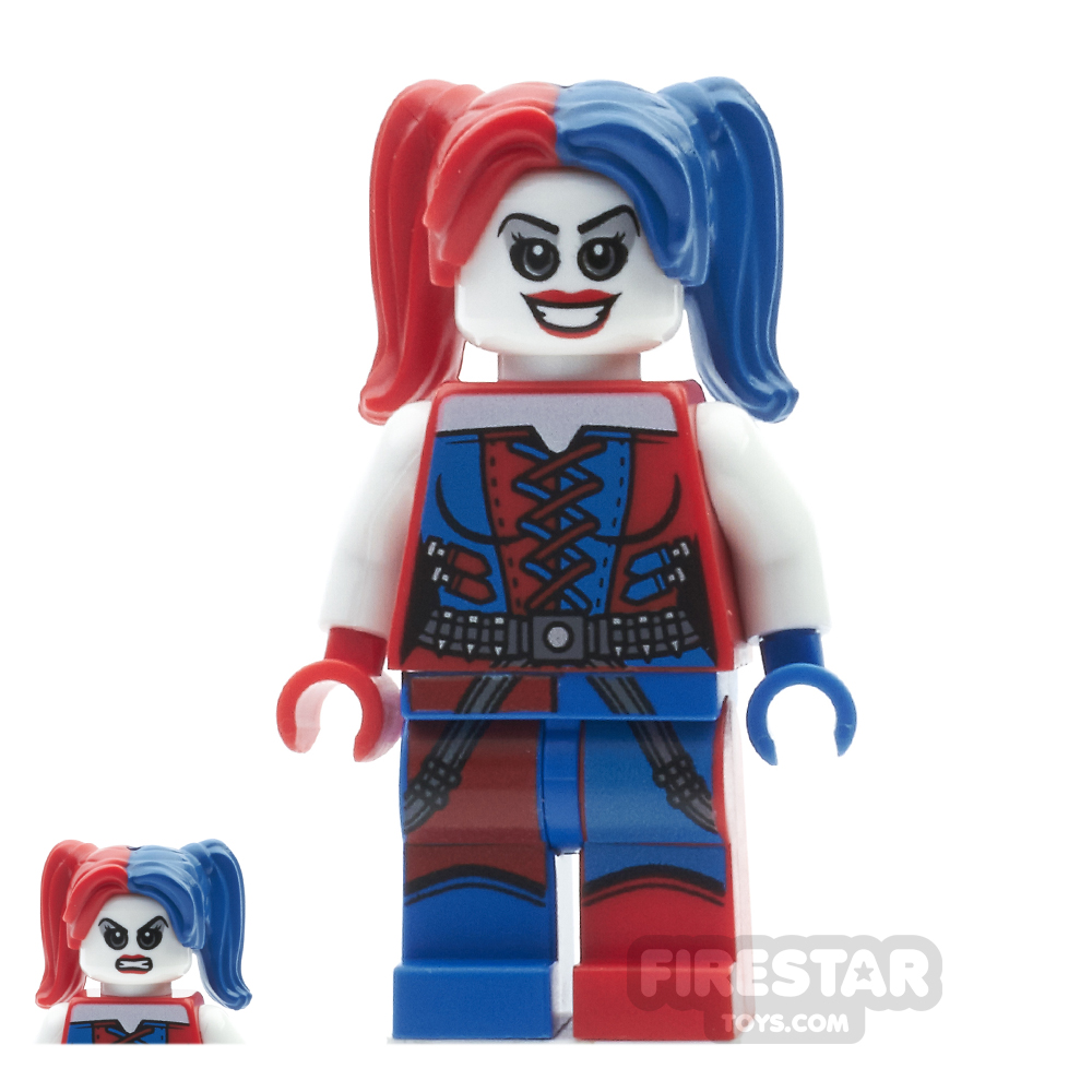 LEGO Super Heroes Mini Figure - Harley Quinn with Pigtails 